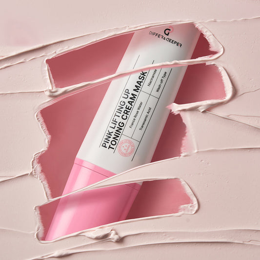 Pink Lifting Up Toning Cream Mask 3.53 oz DIFFER&DEEPER