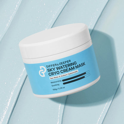 Sky Watering Cryo Cream Mask Jar Type 5.29 oz DIFFER&DEEPER