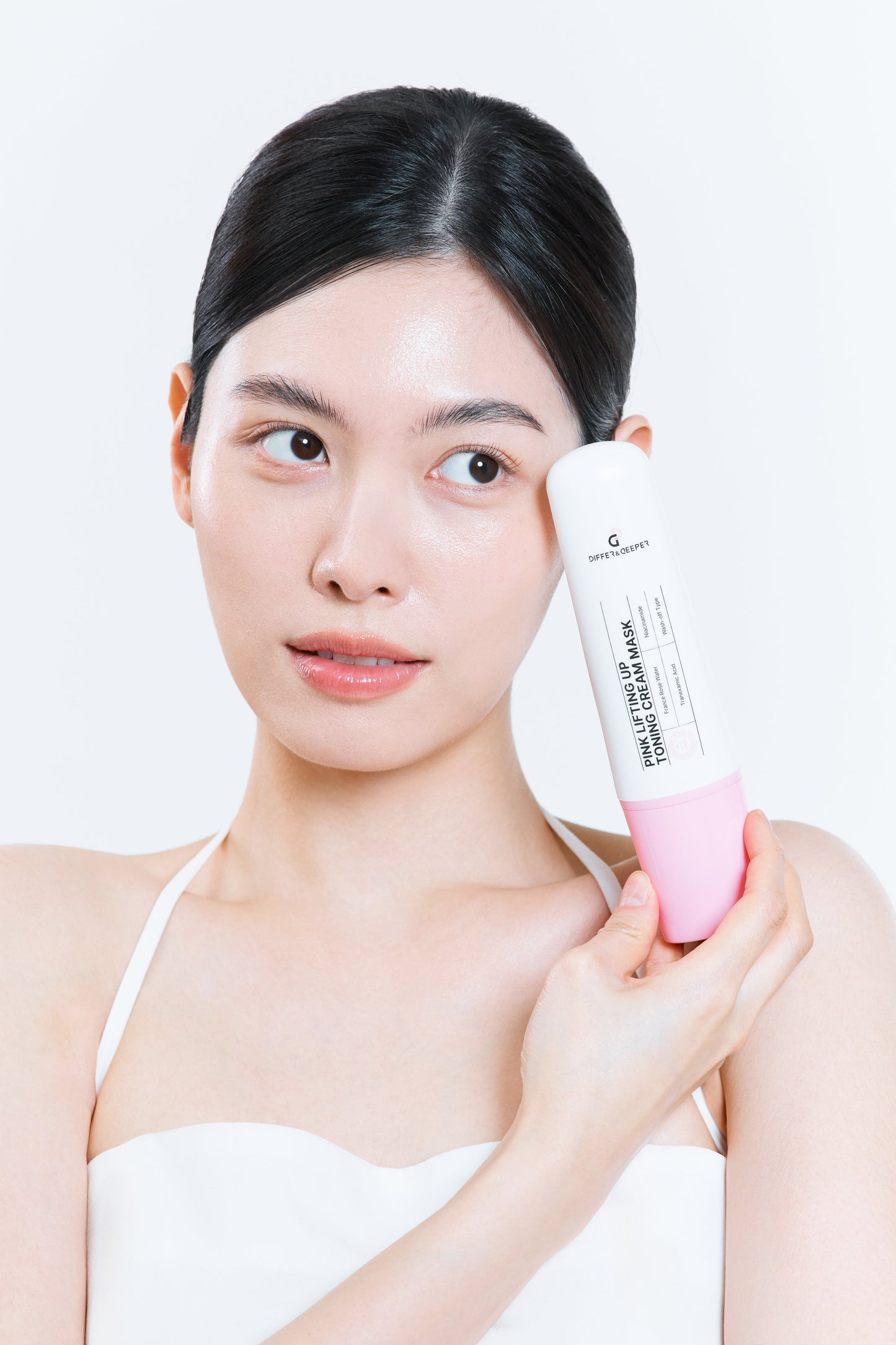 Pink Lifting Up Toning Cream Mask 3.53 oz DIFFER&DEEPER