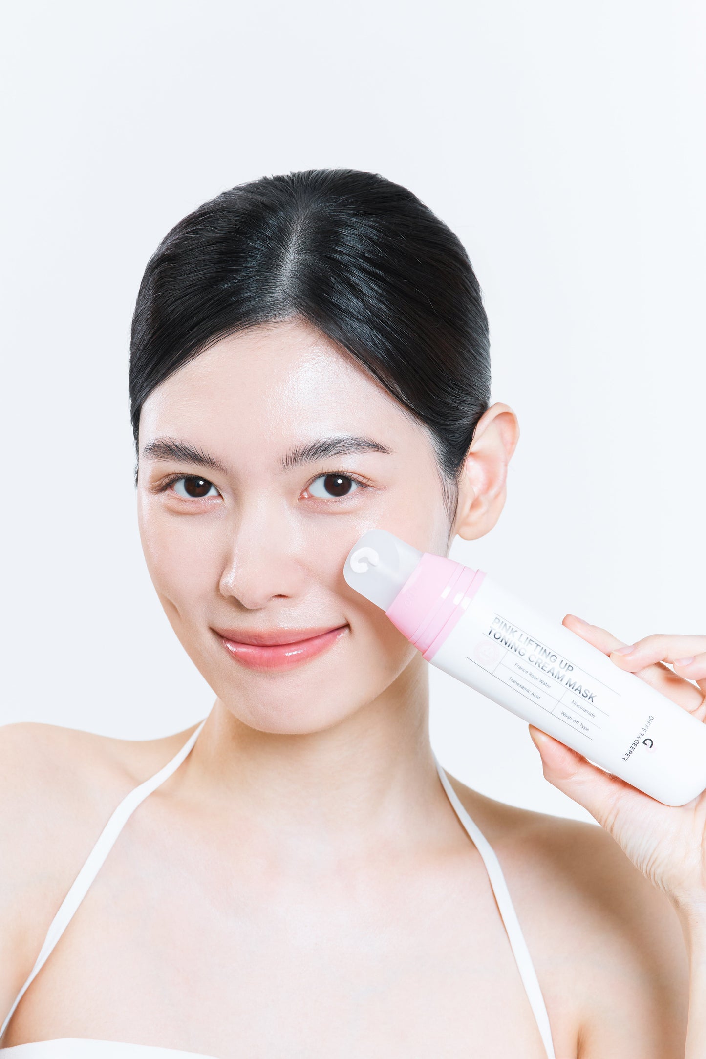 Pink Lifting Up Toning Cream Mask 3.53 oz DIFFER&DEEPER