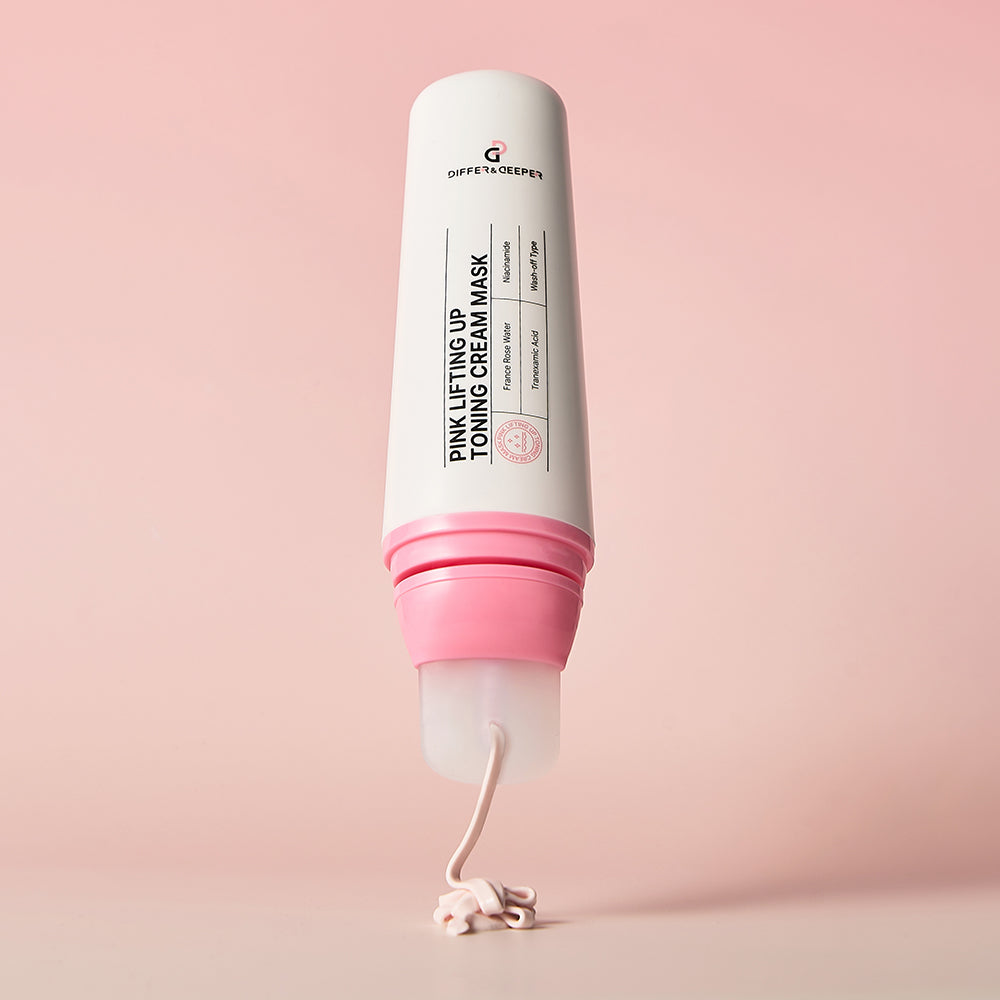 Pink Lifting Up Toning Cream Mask 3.53 oz DIFFER&DEEPER